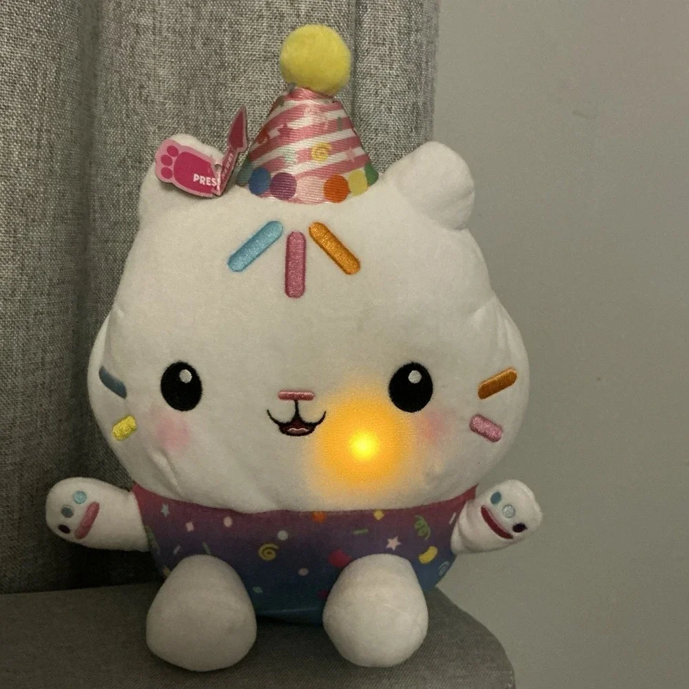 Gabby's Dollhouse Sprinkle Party Cakey‎ Cat Plush 10